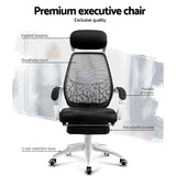 Mosaic Office Chair Black & White