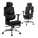 Office Chair 3D Multi-Function Black Mesh