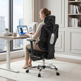 Office Chair 3D Multi-Function Black Mesh