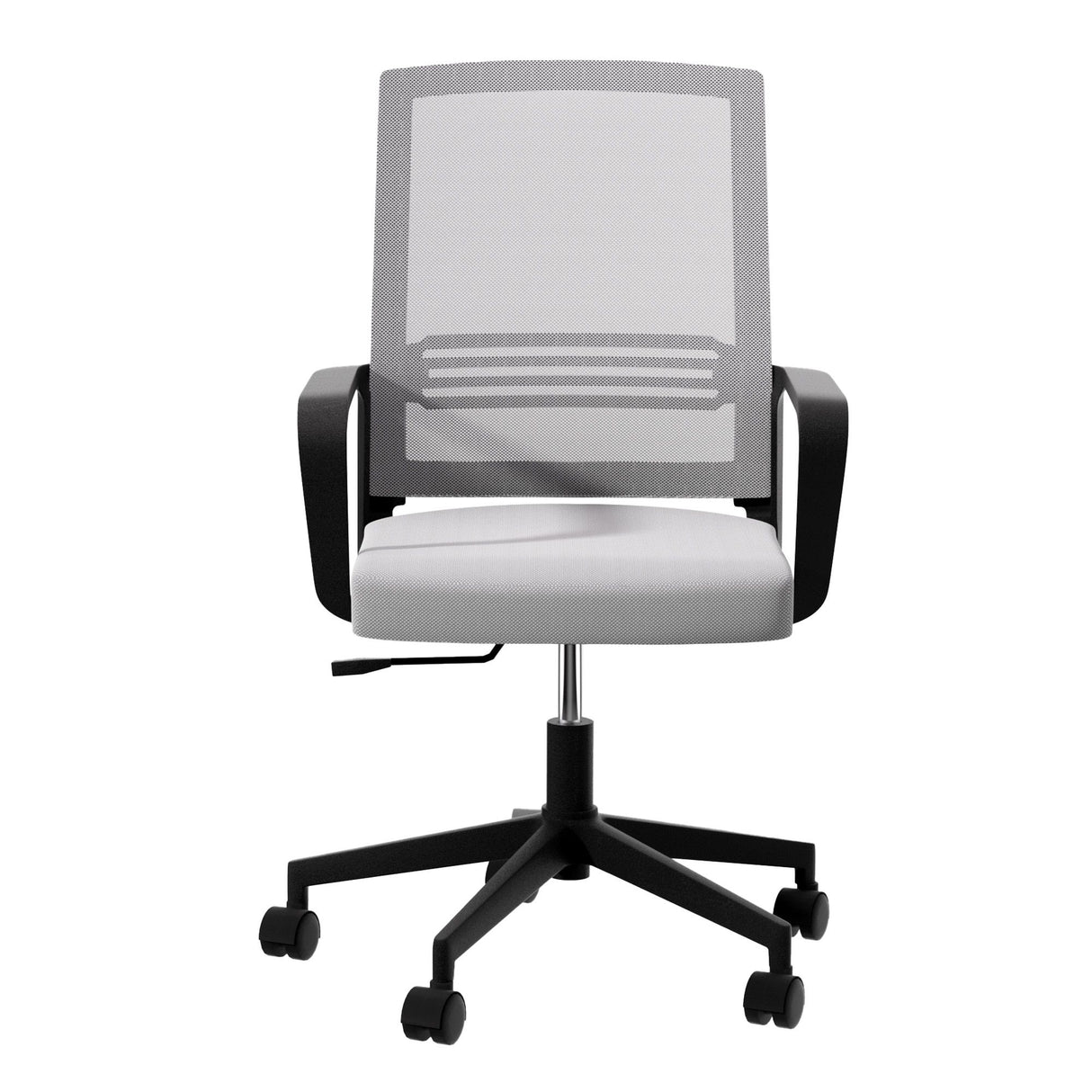Artiss Mesh Office Chair Mid Back Grey