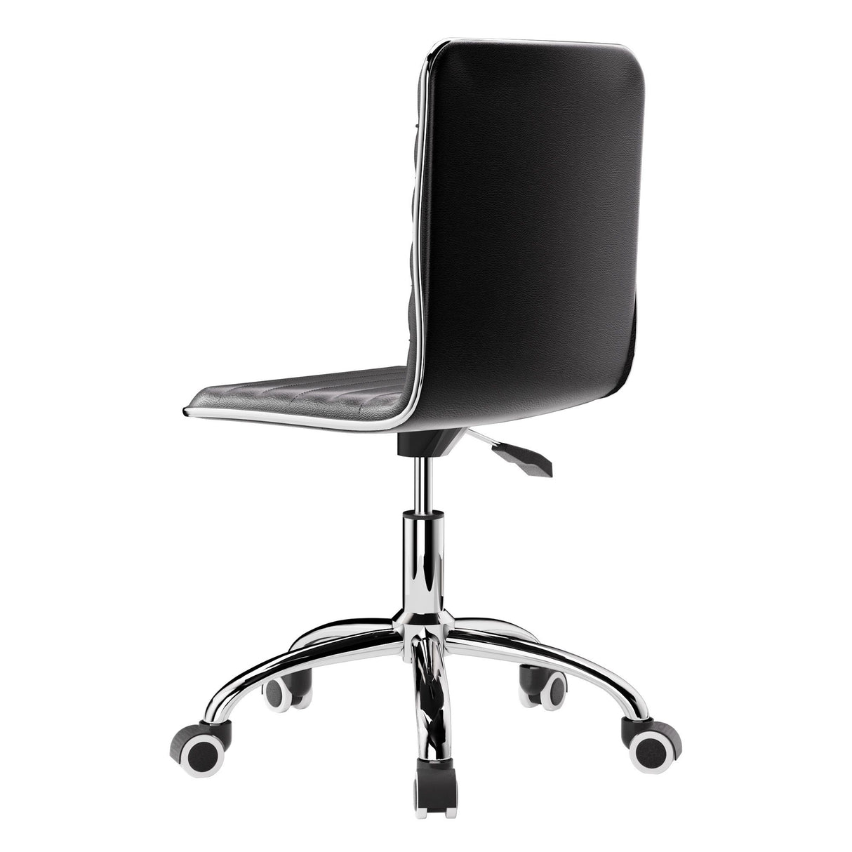Artiss Office Chair Conference Chairs PU Leather Low Back Black