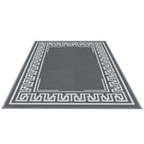 Gardeon Outdoor Rugs 152x244cm Large Carpet Reversible Area Mat PP Dual-Sided Patio Rug Greek Key