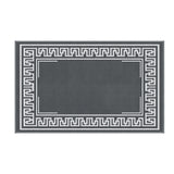Gardeon Outdoor Rugs 152x244cm Large Carpet Reversible Area Mat PP Dual-Sided Patio Rug Greek Key