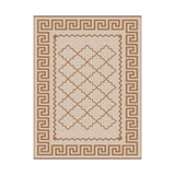 Gardeon Outdoor Rugs 274x366cm Large Carpet Reversible PP Dual-Sided Area Mat Patio Rug Khaki