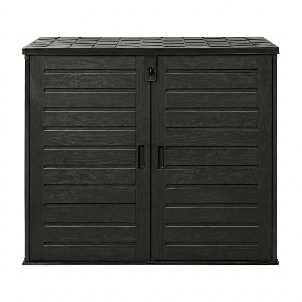 Gardeon Outdoor Storage Box 1170L Container Lockable Cabinet Tool Organizer Shed Black