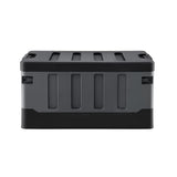 Gardeon Collapsible Outdoor Storage Box 60L Stackable Folding Camping Organizer Black