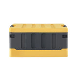 Gardeon Collapsible Outdoor Storage Box 60L Stackable Folding Camping Organizer Yellow