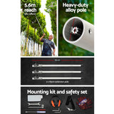 Giantz 62CC Pole Chainsaw Hedge Trimmer Brush Cutter Whipper Saw Snipper 7-in-1