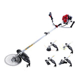 Giantz Pole Chainsaw Petrol Hedge Trimmer Tree Pruner 5 In 1