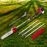 Giantz Pole Chainsaw Petrol 2 Stroke Tree Pruner Long Reach Saw 12 Inch Bar