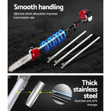Giantz Pole Chainsaw 2 Stroke Petrol Hedge Trimmer Tree Pruner 7 In 1