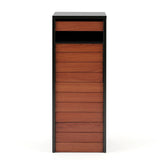Gardeon Parcel Letterbox Drop Box Package Slot MailBox Walnut