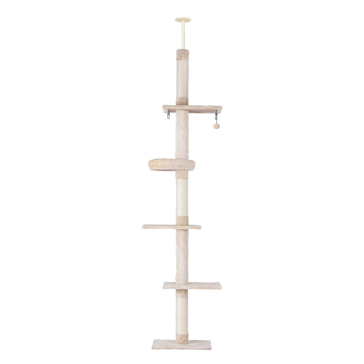 i.Pet Cat Tree 290cm Tower Scratching Cats Post Scratcher Floor to Ceiling Bed