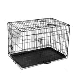 i.Pet 36" Dog Cage Crate Kennel 3 Doors