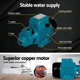 Giantz Peripheral Water Pump Garden Boiler Car Wash Auto Irrigation House QB80