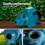 Giantz Peripheral Water Pump Garden Boiler Car Wash Auto Irrigation House QB80