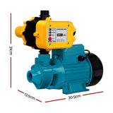 Giantz Peripheral Water Pump Garden Boiler Car Wash Auto Irrigation QB80 Yellow