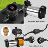 Giantz 4-Stage Water Pump Auto Controller Farm Irrigation Stainless Max. 2000W