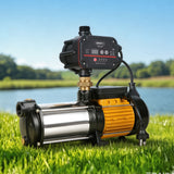 Giantz 5-Stage Water Pump Auto Controller Farm Irrigation Stainless Max. 2500W