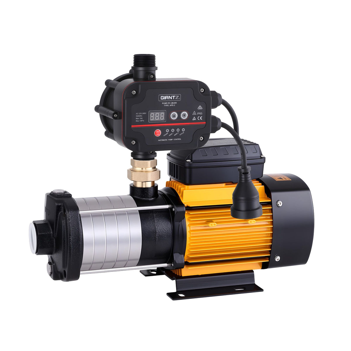 Giantz 6-Stage Water Pump Auto Controller Farm Irrigation Stainless Max. 2500W
