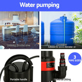 Giantz 750W Water Pump Dirty Submersible Sump Swim Pool Flooding Pond Clean
