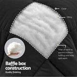 Giselle 200GSM Bamboo Microfibre Double Quilt Lightweight All Season Doona Duvet