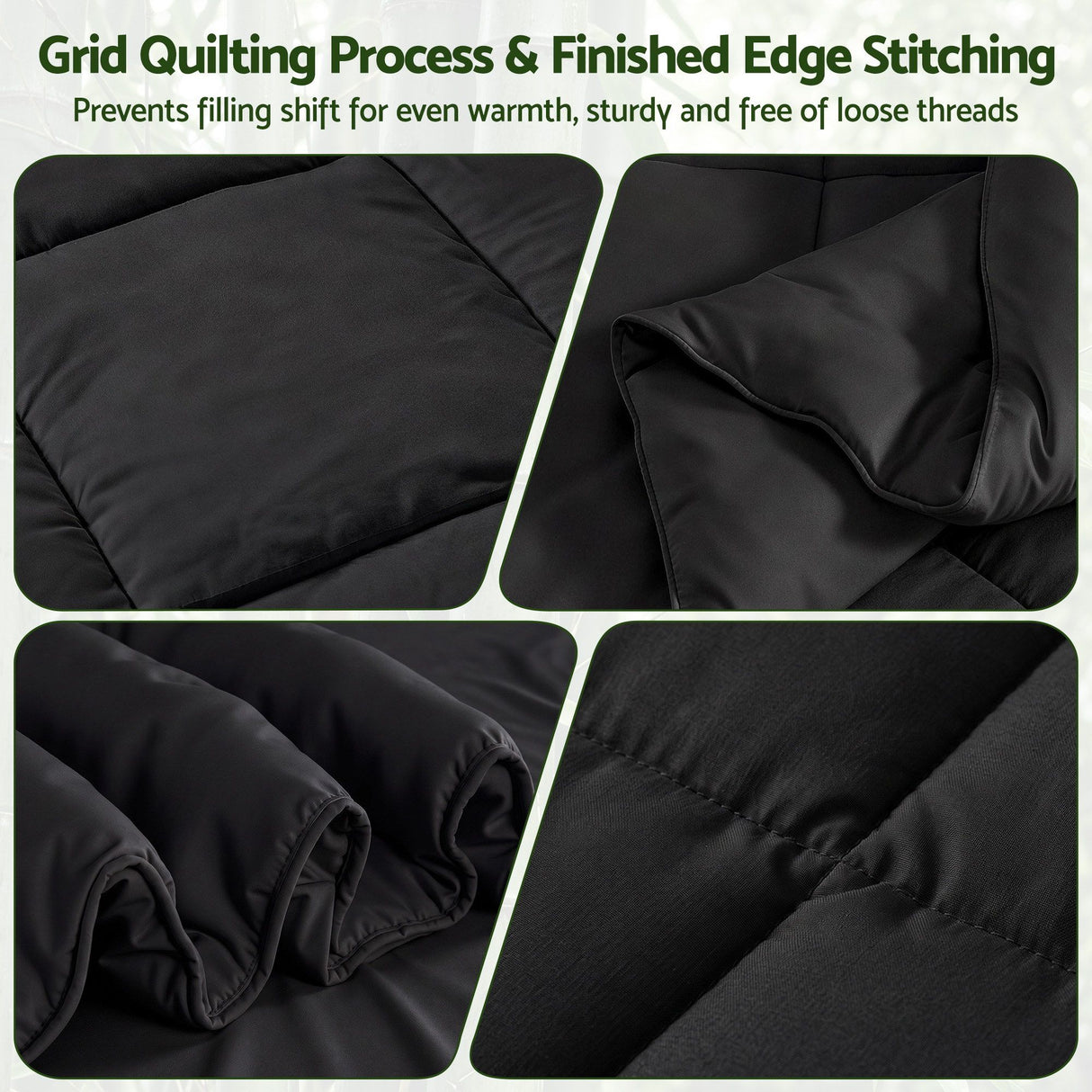 Giselle 200GSM Bamboo Microfibre Double Quilt Lightweight All Season Doona Duvet