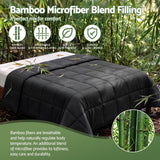 Giselle 200GSM Bamboo Microfibre Super King Quilt Lightweight All Season Doona