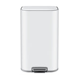 Cefito 30L Pedal Rubbish Bin Kitchen Trash Garbage Waste Can Soft Close White