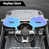 Kids Electric Ride On Car G63 Toy Cars Remote Control Grey