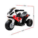 Kids Electric Ride On Car Police Motorcycle Motorbike BMW Licensed S1000RR Red