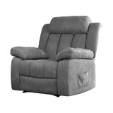 Massage Recliner Chair Grey