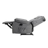 Massage Recliner Chair Grey