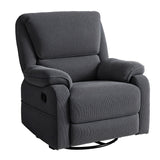 Artiss Rocking Recliner Chair 360 Swivel Massage Heated Reclining Chairs