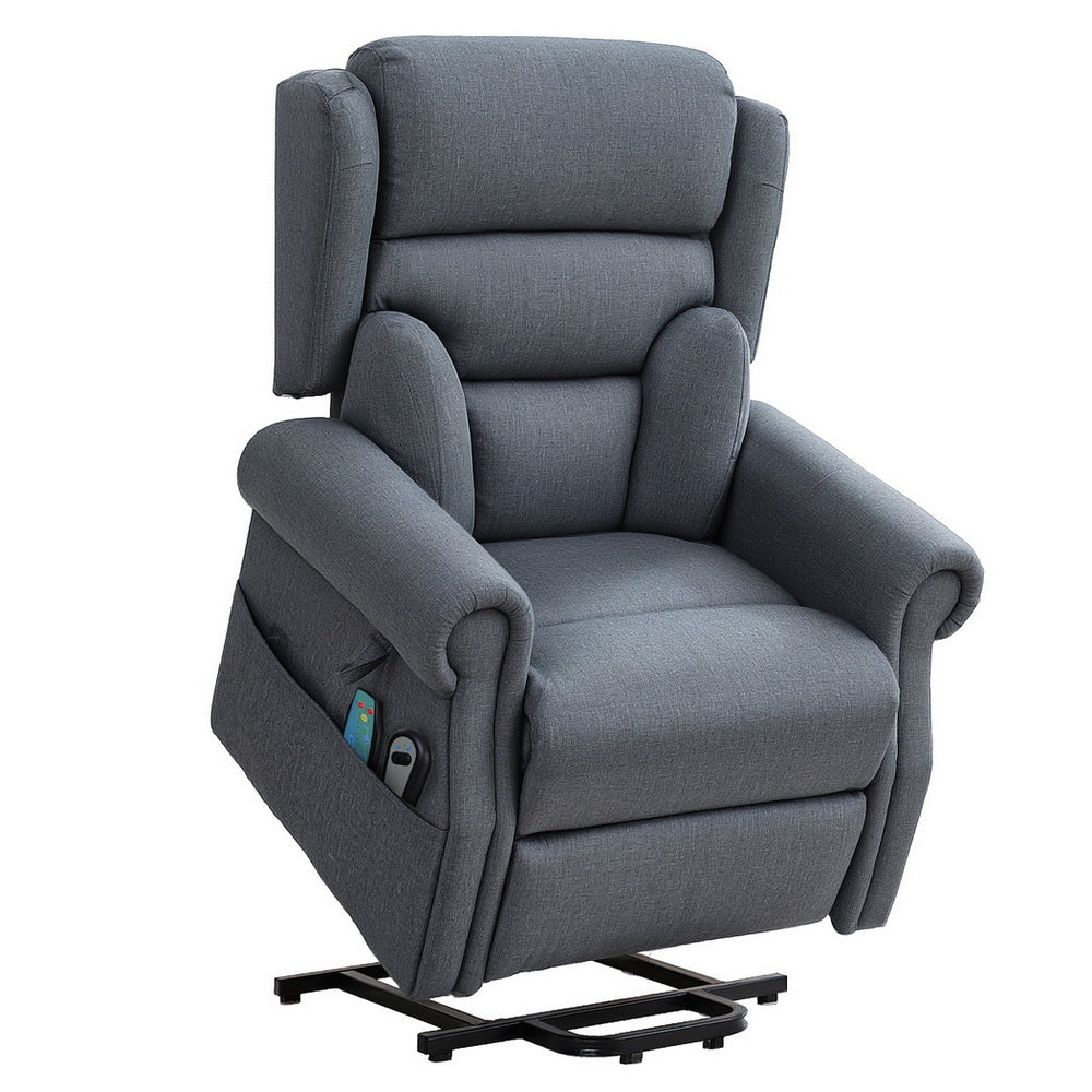 Artiss Electric Recliner Chair Power Lift Massage Heated Recliner Sofa