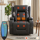 Artiss Power Lift Recliner Chair with Massage and Heat