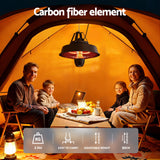 Devanti 2000W Electric Patio Heater Ceiling Mounted Hanging Heaters Remote