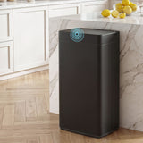 Devanti 45L Motion Sensor Bin Rubbish Automatic Black