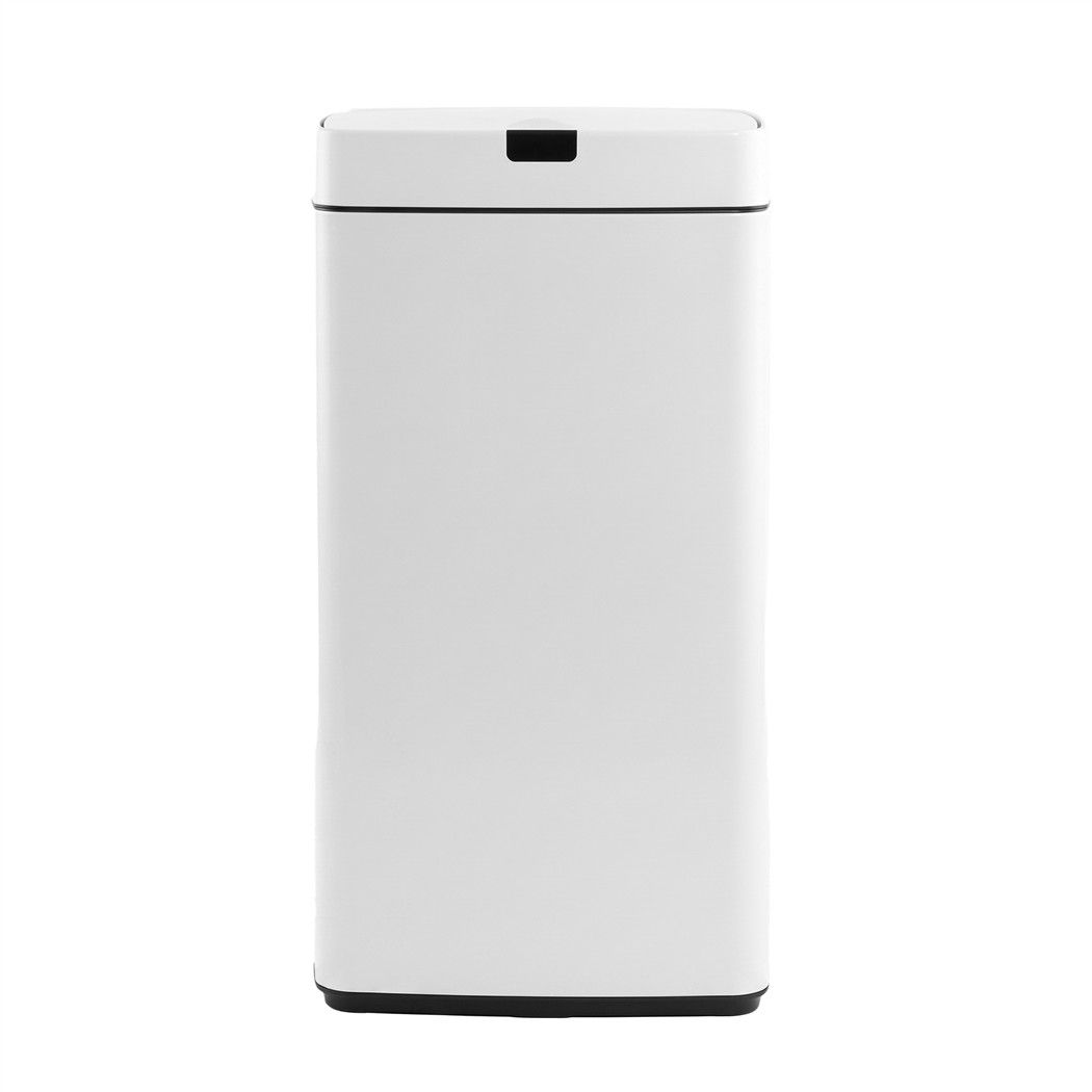 Devanti 45L Motion Sensor Bin Rubbish Automatic White