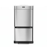 Devanti 70L Motion Sensor Bin Pedal Bins Automatic Siver