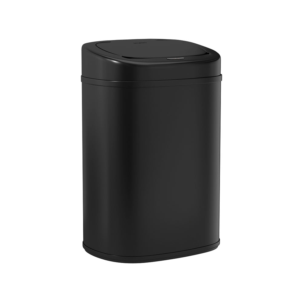 Devanti 82L Motion Sensor Bin Rubbish Automatic Black