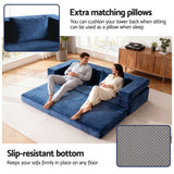 Artiss Convertible Folding Sofa Bed Pull Out Mattress Foldable Lounge Couch Chair