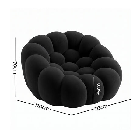 Artiss Bubble Floor Sofa Lazy Couch Single Lounge Chair Reading Accent Chairs