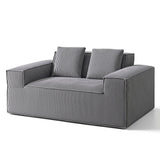 Artiss 2 Seater Sofa Loveseat Sofas Bed Couch No Assembly Corduroy Small Couches Apartement