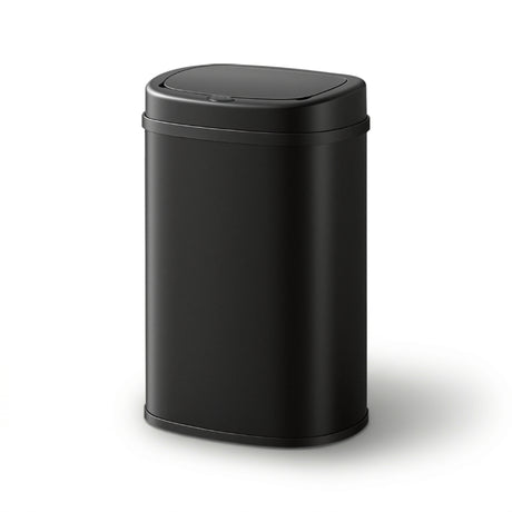 Devanti 50L Sensor Bin Motion Rubbish Automatic Black