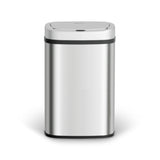 Devanti 50L Sensor Bin Motion Rubbish Automatic Silver