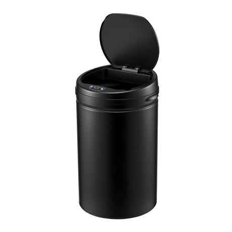 Devanti 30L Sensor Bin Automatic Touchless Trash Can Garbage Rubbish Black