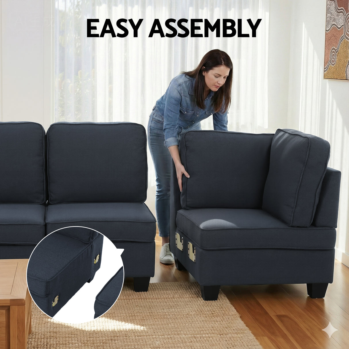 Dark Grey Sofa Bed
