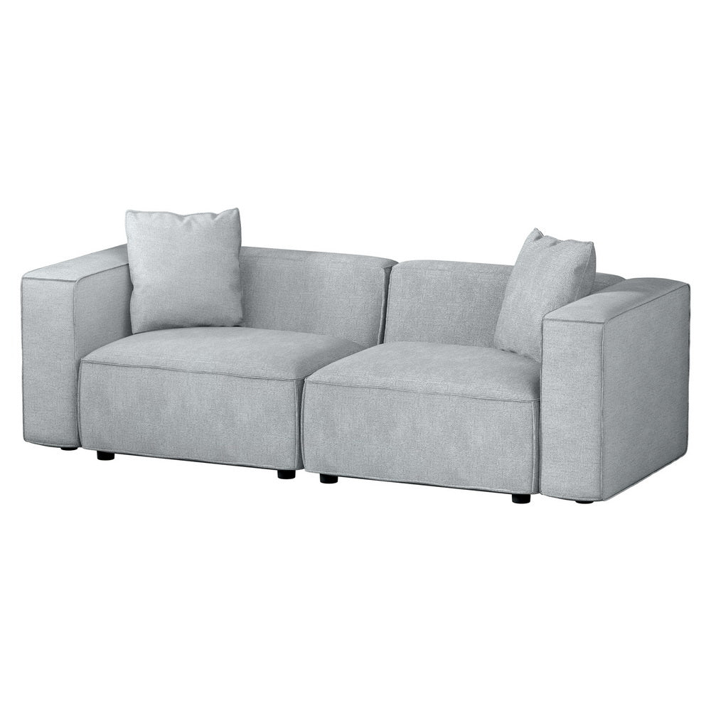 Alvin 2-Seater Sofa Grey