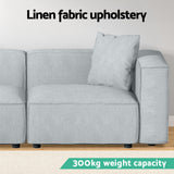 Alvin 2-Seater Sofa Grey